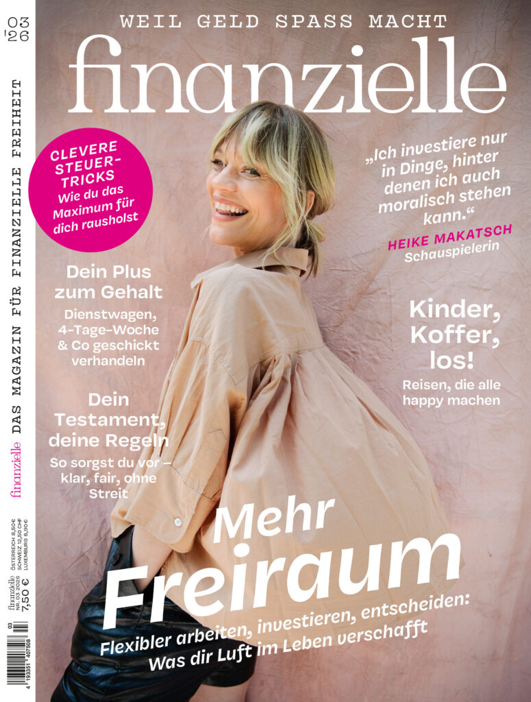 Cover finanzielle mit Heike Makatsch 2026