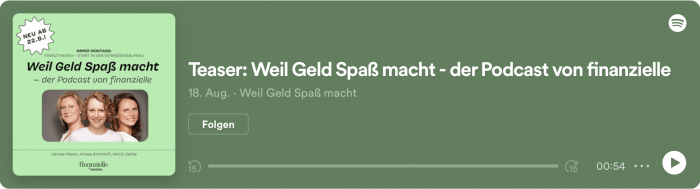 Teaser podcast finanzielle banner