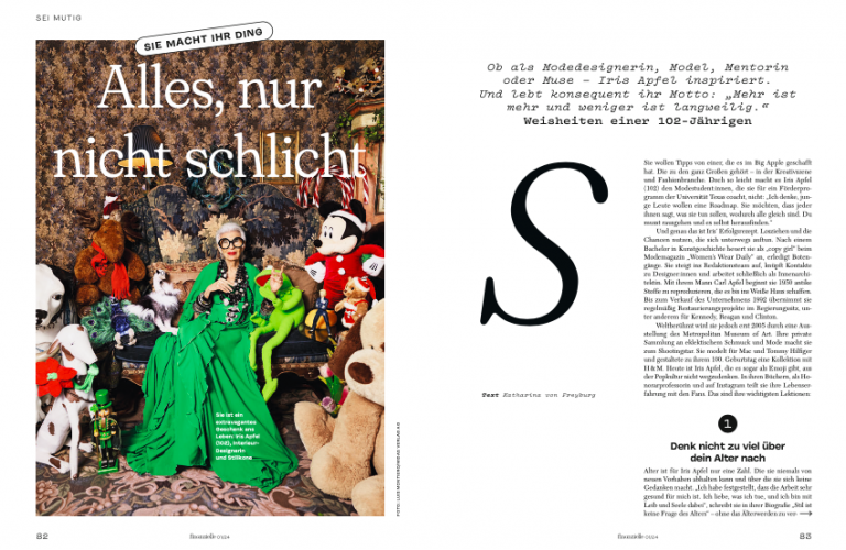 Die neue finanzielle: Ausgabe November 2023