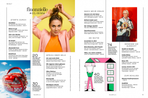 finanzielle Magazin neue Ausgabe 2/2023: Inhaltsangabe