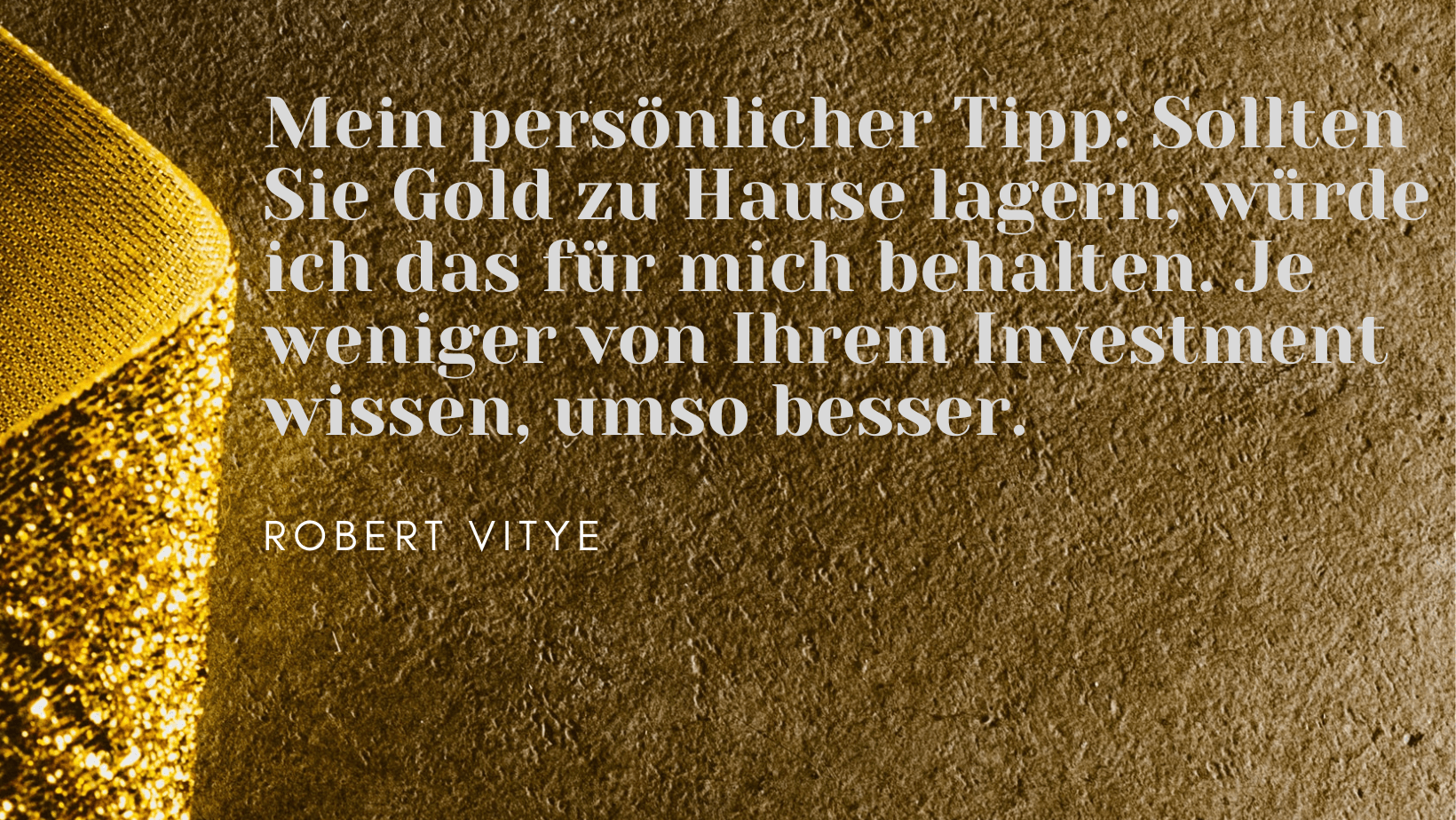 Zitat von Robert Vitye, CEO der SOLIT Gruppe