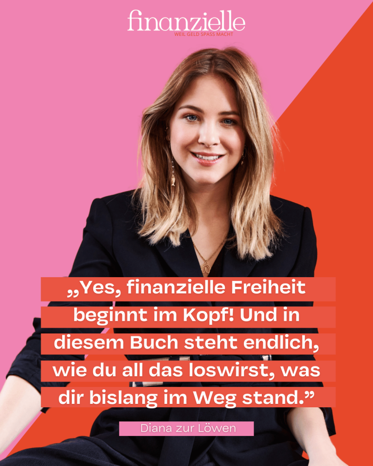 Diana zur Löwen über das Buch "Geld interessiert mich einfach nicht"