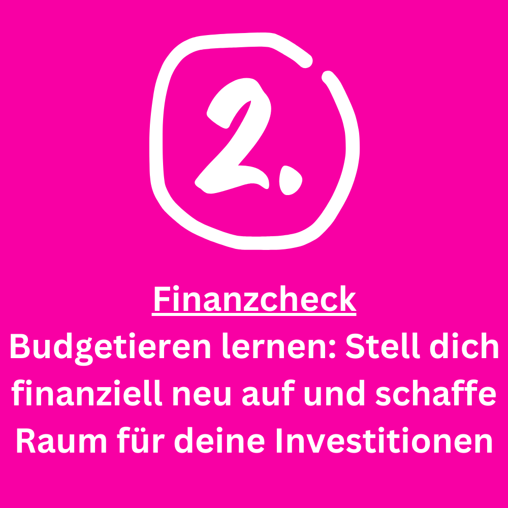finanzielle Finanz Bootcamp Finanzcheck