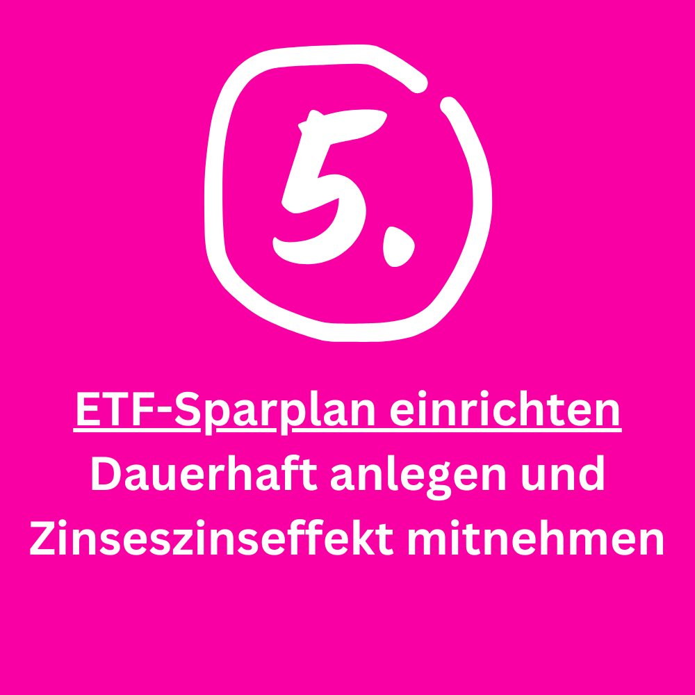 finanzielle Finanz Bootcamp ETF-Sparplan einrichten