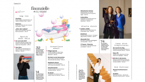 Neue Ausgabe finanzielle mit Sara Nuru im November/ Dezember 2024