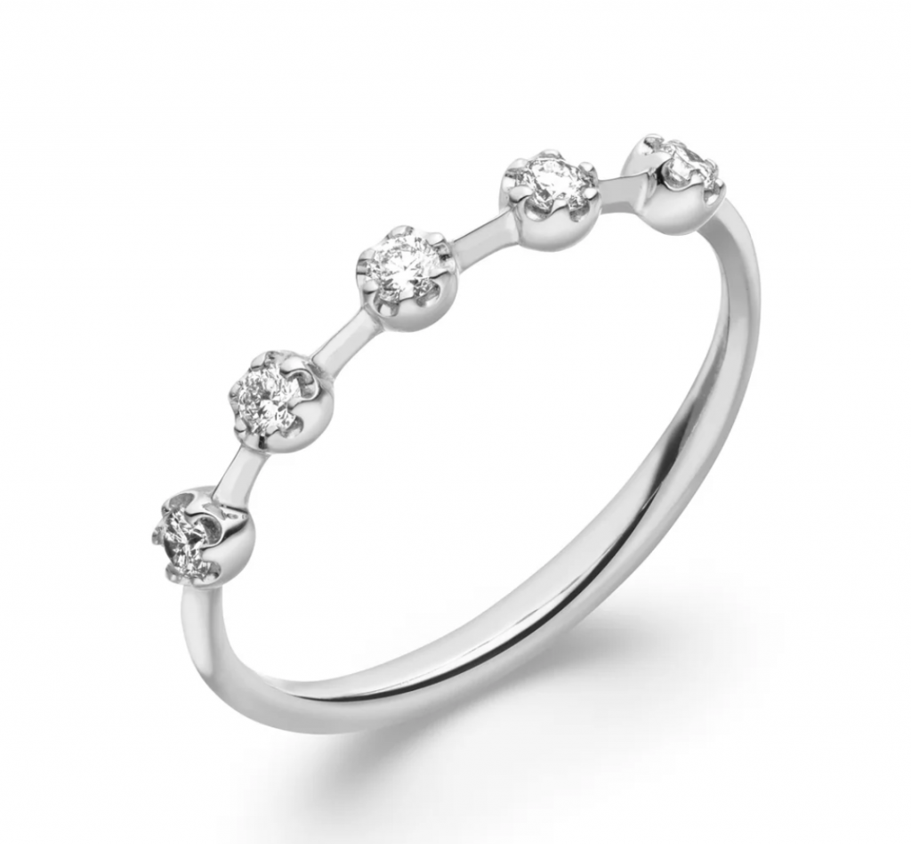 Diamantring von aloé