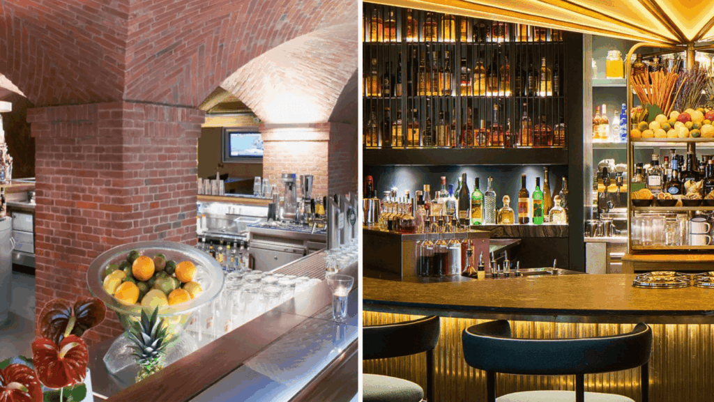 Hotelbars: Cave Bar in Hamburg neben Ory Bar in München