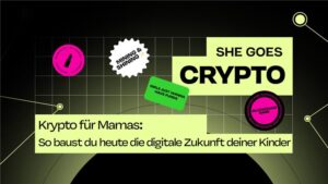 Grafik für Kolumne Krypto-Geldanlage für Kinder
