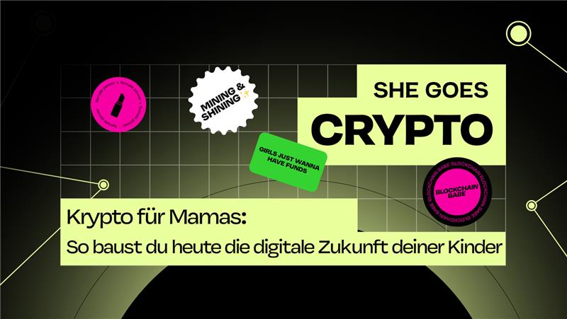 Grafik für Kolumne Krypto-Geldanlage für Kinder