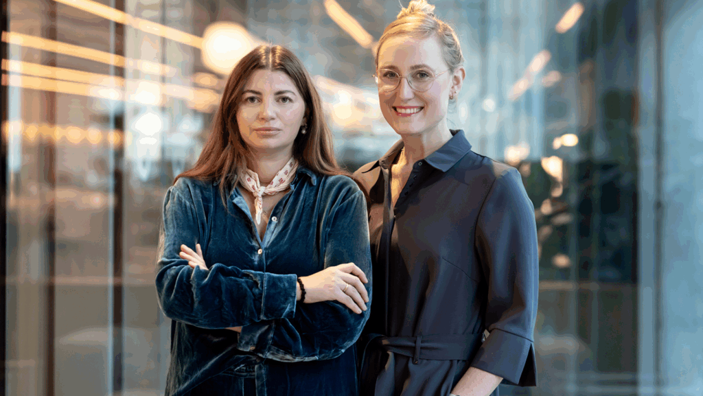 Nora Wohlert und Caro von Cube