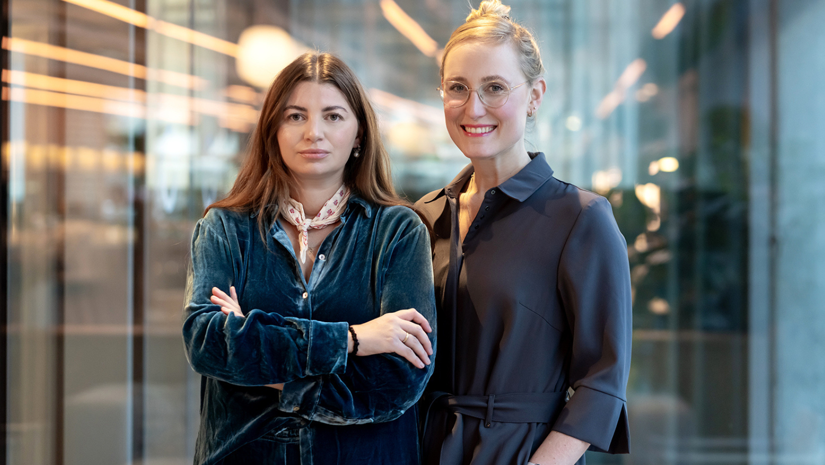 Nora Wohlert und Caro von Cube