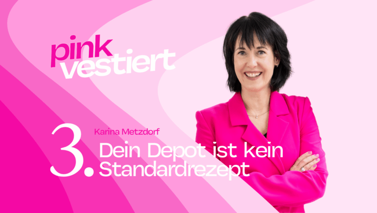Pinkvestiert ist die Kolumne von Karina Metzdorf, die auf der Grafik zu sehen ist