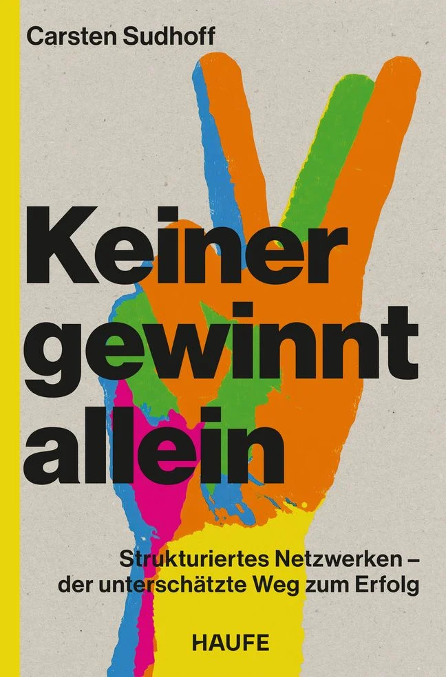 Buchcover von Carsten Sudhoff: "Keiner gewinnt allein"