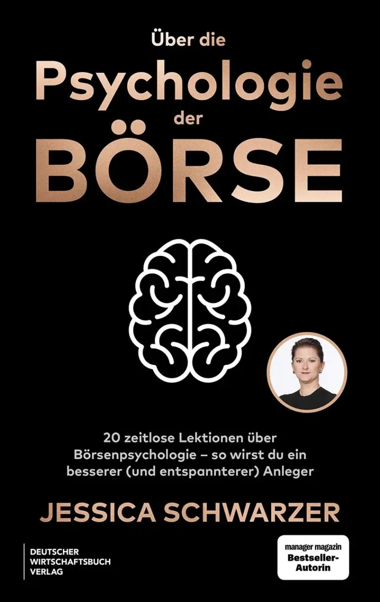 Buchcover von "Über die Psychologie der Börse" von Jessica Schwarzer