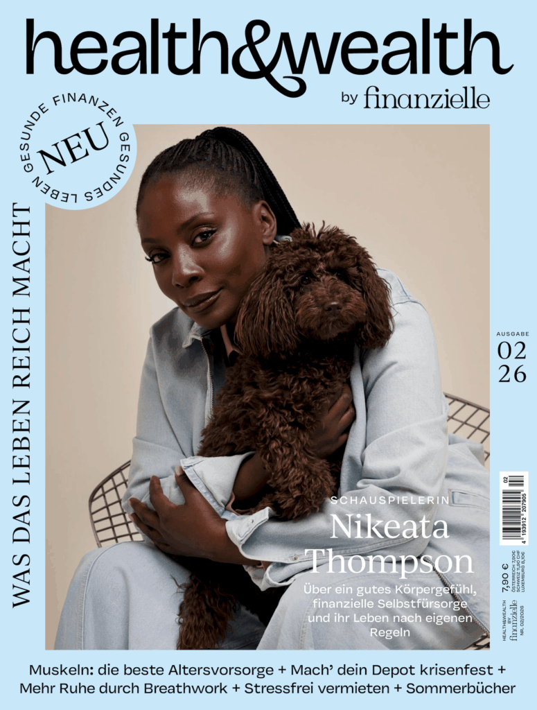Cover die neue health & wealth by finanzielle 02/26