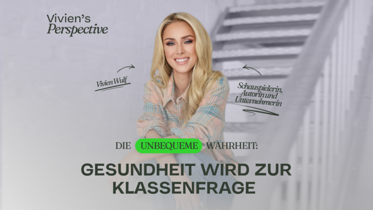 Vivien Wulf schreibt in ihrer Kolumne für finanzielle.de über Gesundheit. Ein Luxus, den sich nicht ehr jede_r leisten kann?